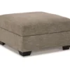 Creswell Gray Storage Ottoman -Living Room Furniture 810612338 1