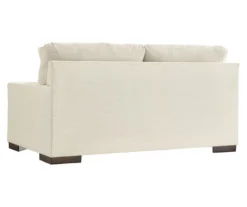 Maggie White Loveseat -Living Room Furniture 810612353 2