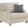 Traemore Linen Chair And A Half 1 Traemore Linen Chair And A Half -Living Room Furniture 810612376 1