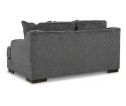 Lessinger Gray Loveseat -Living Room Furniture 810612401 2