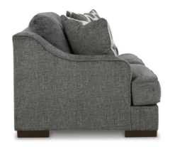 Lessinger Gray Loveseat -Living Room Furniture 810612401 4