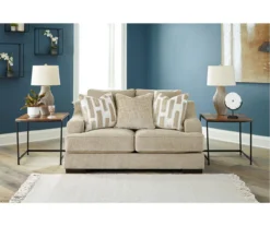 Lessinger Beige Loveseat -Living Room Furniture 810612402 5