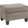 Shewsbury Pewter Ottoman -Living Room Furniture 810612408 1