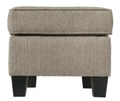 Shewsbury Pewter Ottoman -Living Room Furniture 810612408 3