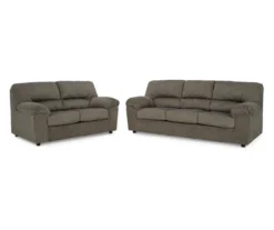 Norlou Taupe Sofa -Living Room Furniture 810612440 6