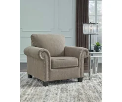 Shewsbury Pewter Armchair -Living Room Furniture 810612465 5
