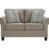Shewsbury Pewter Loveseat -Living Room Furniture 810612466 3