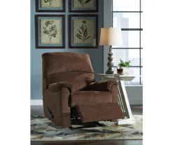Nerviano Chocolate Zero Wall Recliner 10 Nerviano Chocolate Zero Wall Recliner -Living Room Furniture 810612509 A0 4