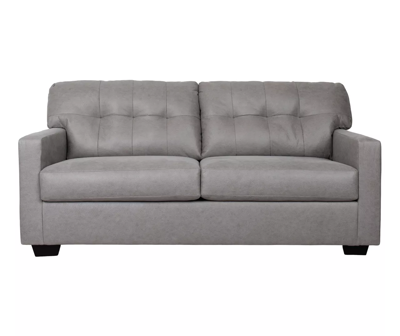 Battstone Graphite Faux Leather Sofa 3 Battstone Graphite Faux Leather Sofa