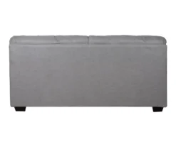 Battstone Graphite Faux Leather Sofa 11 Battstone Graphite Faux Leather Sofa -Living Room Furniture 810613202 A2 1