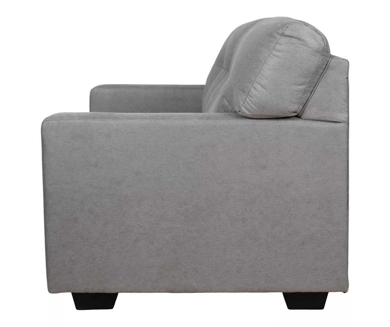 Battstone Graphite Faux Leather Loveseat 7 Battstone Graphite Faux Leather Loveseat - Image 5