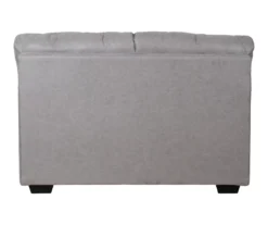 Battstone Graphite Faux Leather Loveseat 13 Battstone Graphite Faux Leather Loveseat -Living Room Furniture 810613203 A2 1