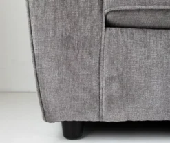 Arlis Gray Loveseat -Living Room Furniture 810613880 4