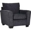 Wixon Black Armchair -Living Room Furniture 810615987 A0 1