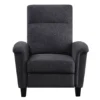 Weiser Dark Gray Push-Back Recliner -Living Room Furniture 810616207 A0 3
