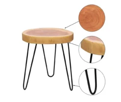 Live Edge Acacia Side Table 8 Live Edge Acacia Side Table -Living Room Furniture 810616676 A0 1