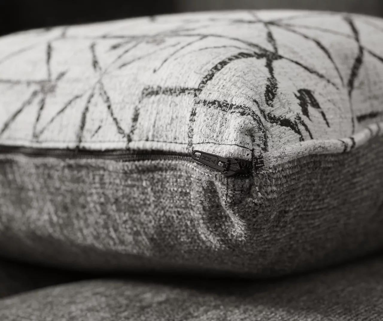 Alexandria Gray Chenille Sofa 9 Alexandria Gray Chenille Sofa - Image 7