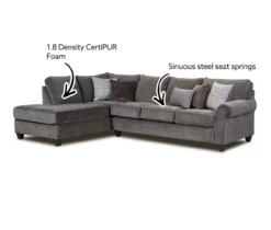 Broyhill Tripoli Slate Sectional 14 Broyhill Tripoli Slate Sectional -Living Room Furniture 810616881 810616882 X0 1
