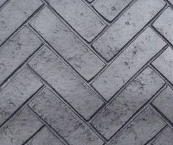 48" Faux Herringbone Mantel Electric Fireplace 12 48" Faux Herringbone Mantel Electric Fireplace -Living Room Furniture 810617761 A8 1