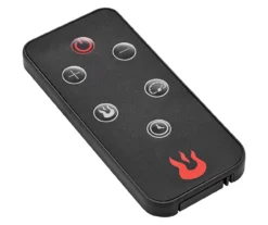 53.5" Black Petite Grand Electric Fireplace Console -Living Room Furniture 810617767 A8 2