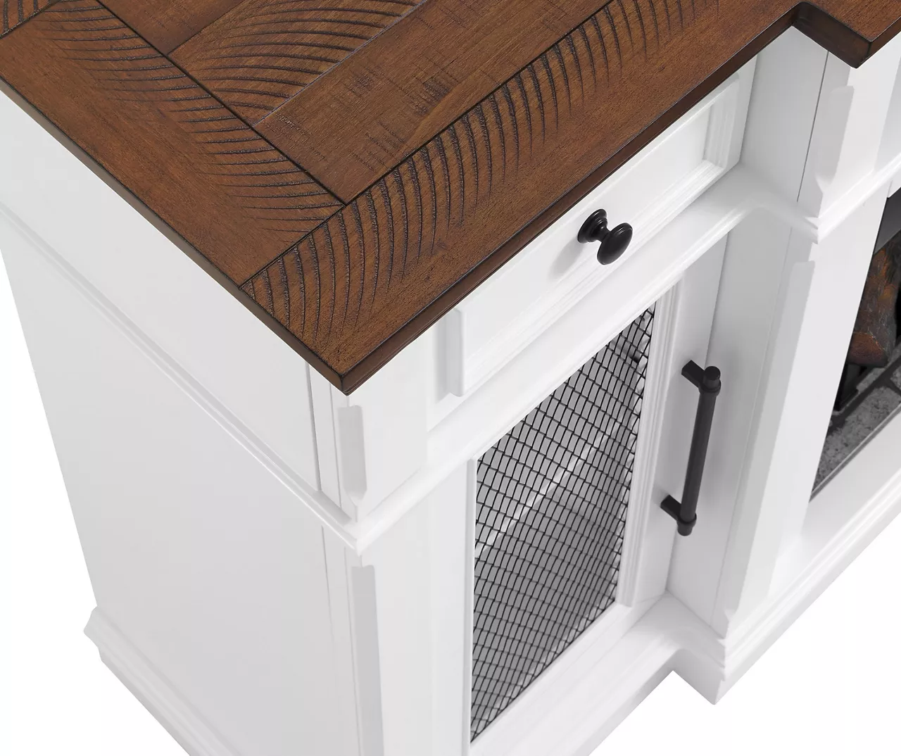 73.5" Castillo Electric Fireplace Console 6 73.5" Castillo Electric Fireplace Console - Image 4