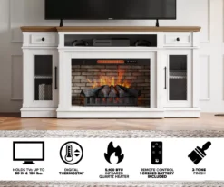 73.5" Castillo Electric Fireplace Console 15 73.5" Castillo Electric Fireplace Console -Living Room Furniture 810617768 M7