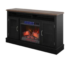 59.5" Black CoolGlow Electric Fireplace & Fan Console 18 59.5" Black CoolGlow Electric Fireplace & Fan Console -Living Room Furniture 810620259 A0 3