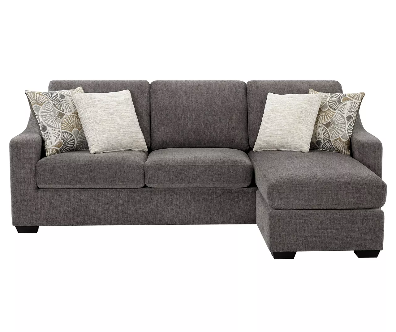 Gray Reversible Sofa Chaise 3 Gray Reversible Sofa Chaise