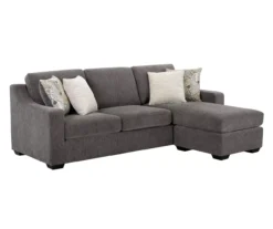Gray Reversible Sofa Chaise 18 Gray Reversible Sofa Chaise -Living Room Furniture 810620570 A0 2