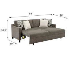 Stockton Convertible Sleeper Sofa -Living Room Furniture 810620575 A6 2