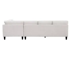 Broyhill Fresno Cream Sectional 18 Broyhill Fresno Cream Sectional -Living Room Furniture 810620600 810620622 A2