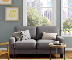 Palisades Gray Loveseat -Living Room Furniture 810659160 A0 3