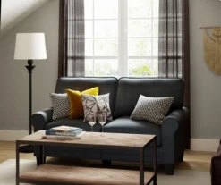 Copenhagen Charcoal Loveseat -Living Room Furniture 810659173 A0 3