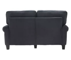 Copenhagen Charcoal Loveseat -Living Room Furniture 810659173 A0 7