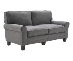 Serta Copenhagen Pebble Gray Sofa -Living Room Furniture 810659197 A0 1