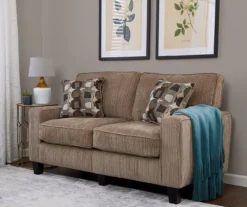 Palisades Beige Loveseat -Living Room Furniture 810659206 A0 4