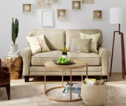 Copenhagen Tan Loveseat -Living Room Furniture 810659210 A0 3