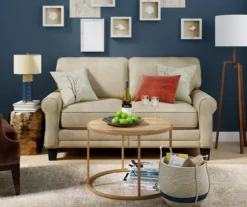 Copenhagen Tan Loveseat -Living Room Furniture 810659210 A0 4