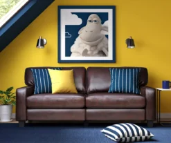 Serta Palisades Chestnut Bonded Leather Sofa 37 Serta Palisades Chestnut Bonded Leather Sofa -Living Room Furniture 810659220 A0 4