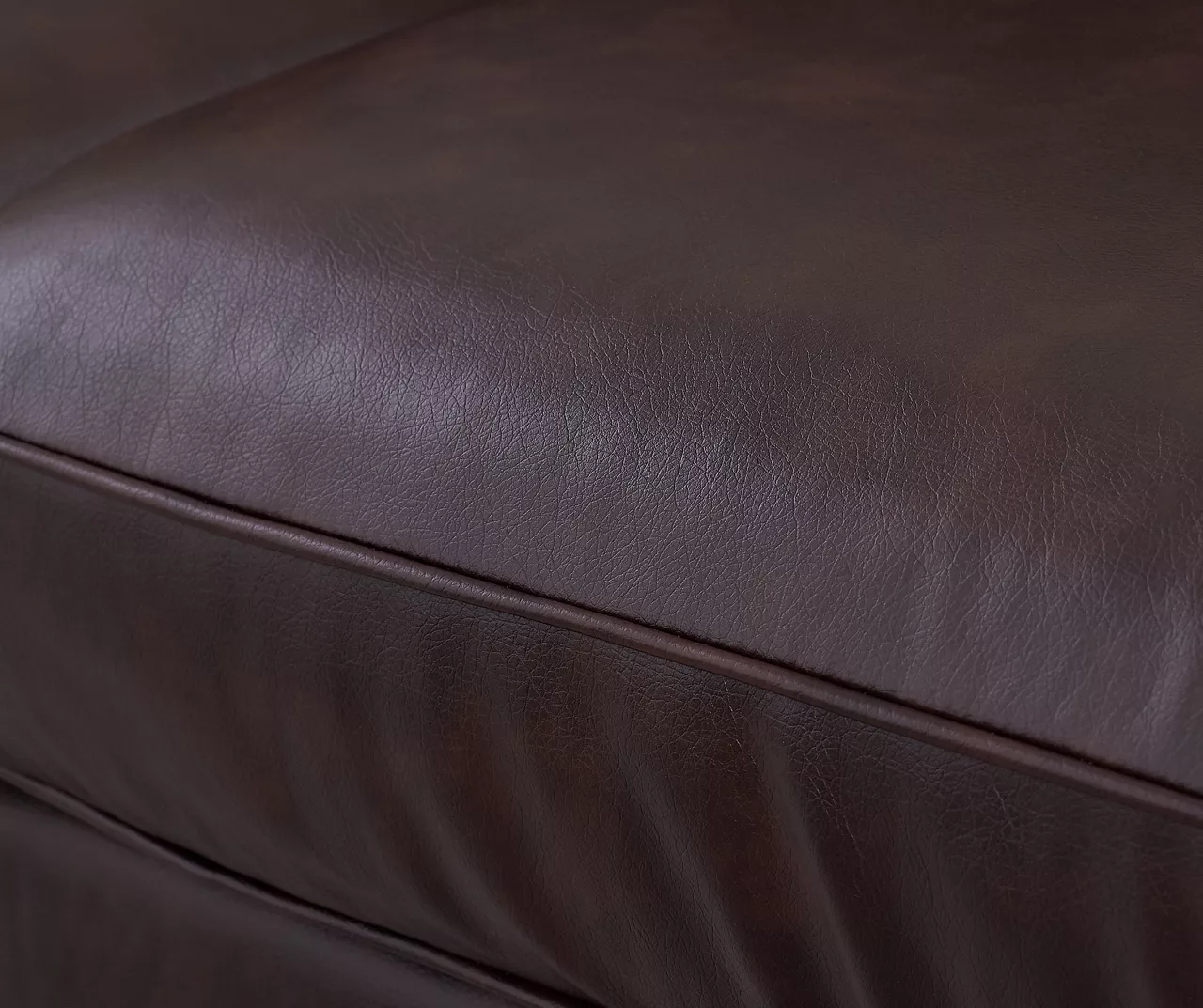 Serta Palisades Chestnut Bonded Leather Sofa 15 Serta Palisades Chestnut Bonded Leather Sofa - Image 13