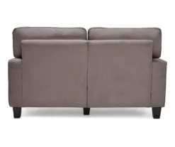 Palisades Glacial Gray Loveseat -Living Room Furniture 810659224 A0 7