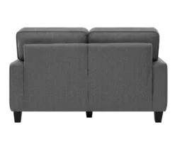 Palisades Dark Gray Loveseat -Living Room Furniture 810659231 A0 7