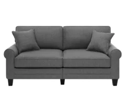 Serta Copenhagen Pebble Gray Sofa -Living Room Furniture 810659239 A0 5