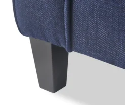 Palisades Navy Blue Loveseat -Living Room Furniture 810659257 A0 10