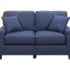 Palisades Navy Blue Loveseat 1 Palisades Navy Blue Loveseat -Living Room Furniture 810659257 A0 6