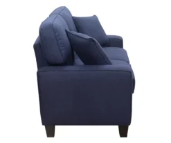 Palisades Navy Blue Loveseat -Living Room Furniture 810659257 A0 8