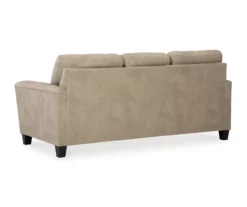 Tishen Pebble Sand Faux Leather Sofa -Living Room Furniture 810669841 A2
