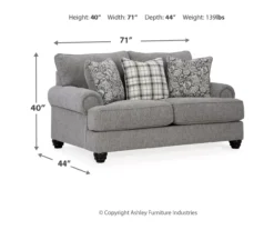 Fall River Mineral Loveseat 17 Fall River Mineral Loveseat -Living Room Furniture 810669844 A7