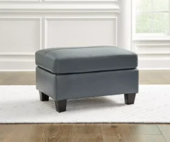 Signature Design By Ashley Genoa Leather Ottoman 21 Signature Design By Ashley Genoa Leather Ottoman -Living Room Furniture 810697957 A0 2