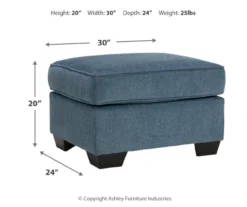 Signature Design By Ashley Cashton Ottoman -Living Room Furniture 810697986 A8